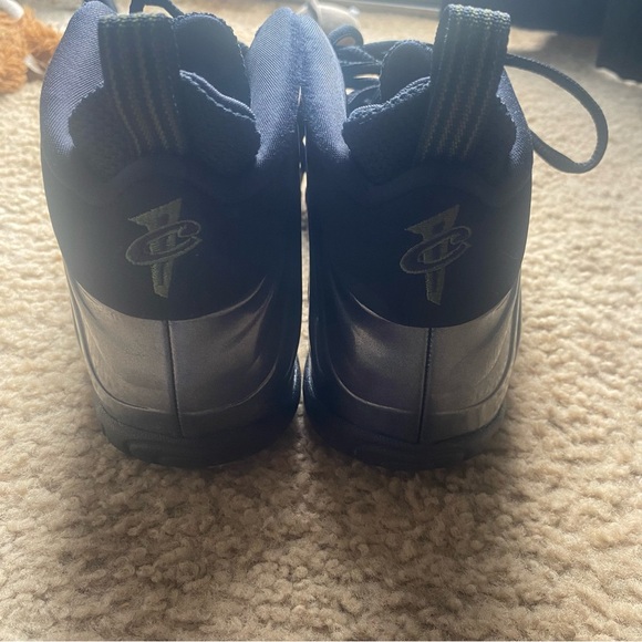 Nike‎ Black/greenish foam posite mid legion Sneakers Sporty Design - Picture 2 of 6